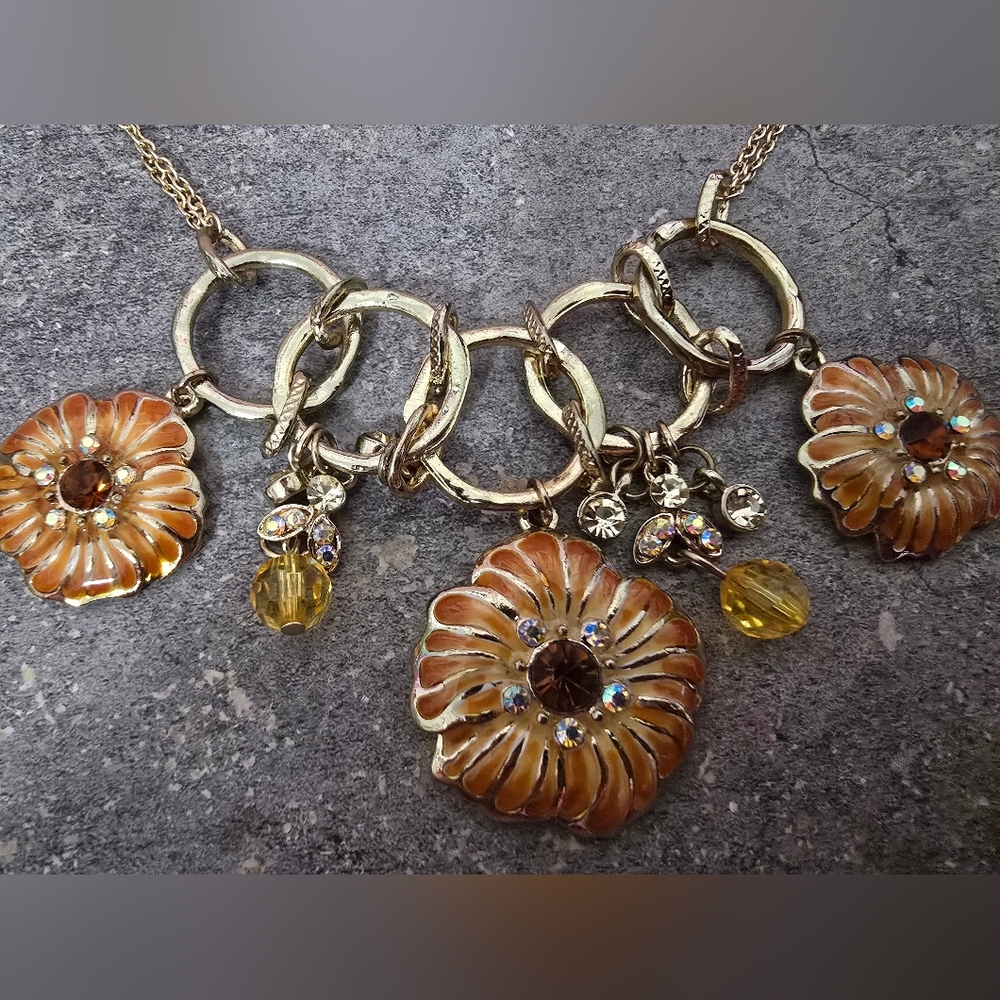 Statement Floral Necklace
